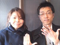 ドイツ製鍛造の結婚指輪クリスチャンバウアー