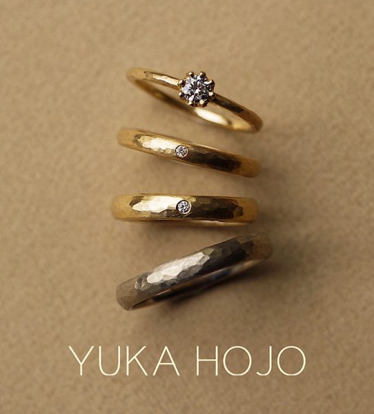 ナチュラルな結婚指輪が人気のYUKAHOJO