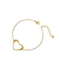 silky heartブレスレット