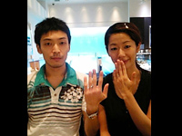 カズヒロ様&チエコ様