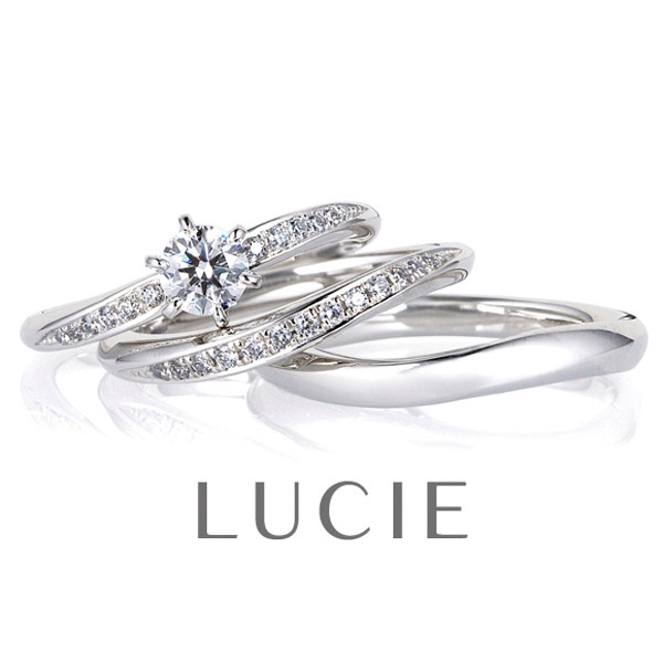 新潟でLUCIEルシエのシンプル大人かわいいマリッジリングエンゲージリング結婚指輪婚約指輪を探すならBROOCHブローチ