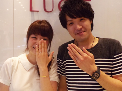 LUCIEルシエ結婚指輪・Dolphin(ドルフィン)コンセプトもピッタリ