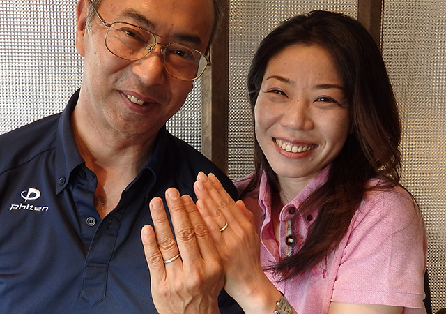 克也様＆祐理子