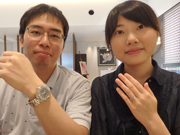 トシアキ様＆チエ様