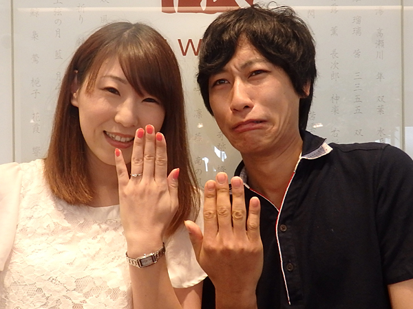 婚約指輪はNIWAKAの名作初桜に決まり！