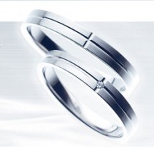 出会いを意味するノクルの結婚指輪