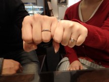 一輪の薔薇BRIDGEダイヤモンドエンゲージはブライダルパック対応