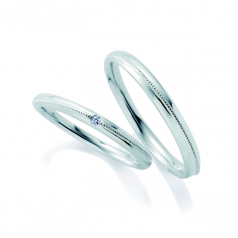 新潟市　BROOCH　カフェリング　可愛い　結婚指輪