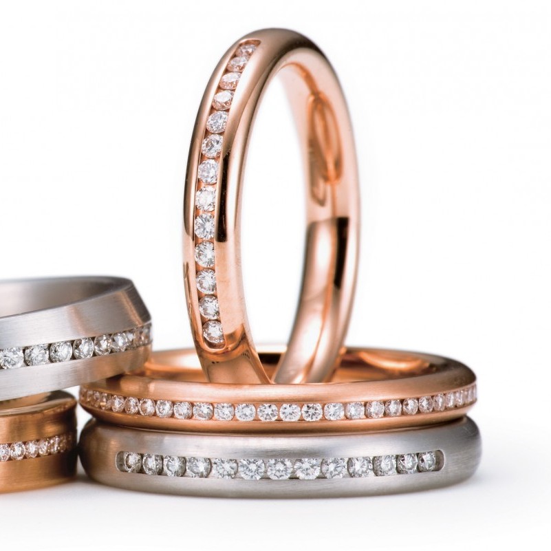 新潟で人気の結婚指輪と婚約指輪 BROOCH 鍛造（たんぞう）ジュエリー | ドイツのシャレジュエリーの質の良さ