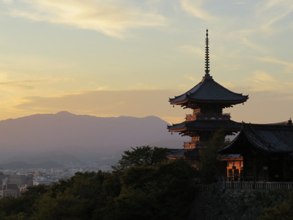 にわか結婚指輪、京都の風景