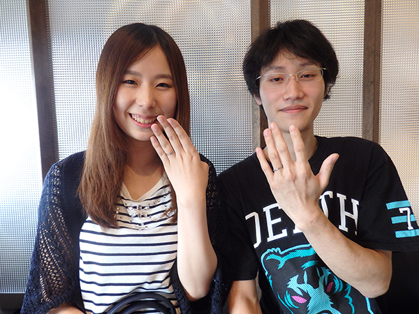 雄平様＆美砂様