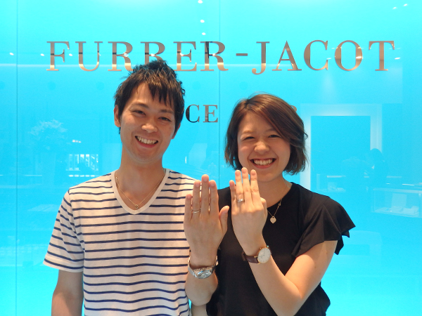 爽やかな笑顔が素敵なお二人