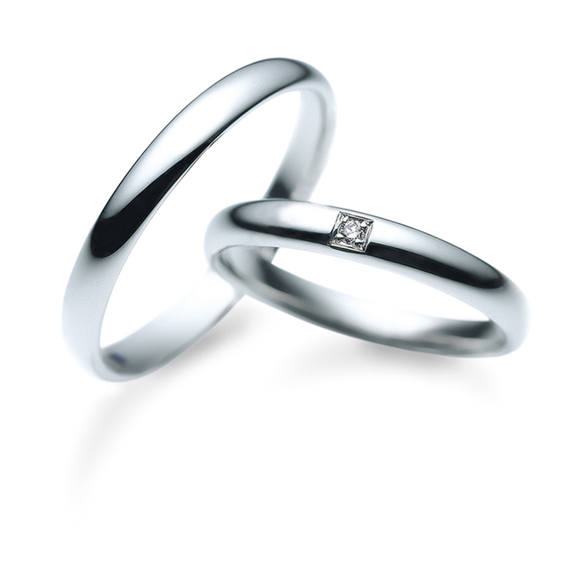 新潟でシンプルな結婚指輪