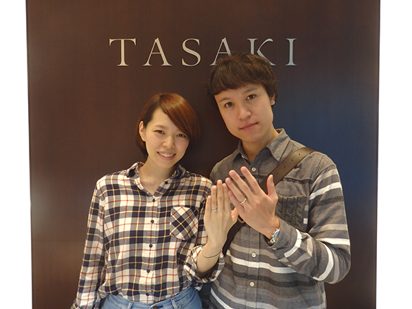 TASAKI ウェーブラインが美しいダイヤモンドマリッジ   ブローチ新潟の