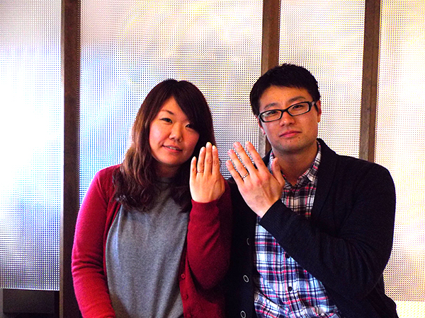 お二人の直感がビビッと一致しました