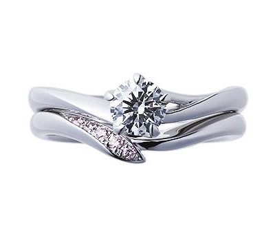 俄　にわか　NIWAKA　初桜　ういざくら　婚約指輪 エンゲージリング　結婚指輪 マリッジリング　セットリング　重ね着け　ダイヤモンド　和　和風　和ジュエリー　和風ジュエリー　京都 プレ花嫁　夫婦　BROOCH　ブローチ　propose　プロポーズ　サプライズプロポーズ　婚約 結婚　ブライダル