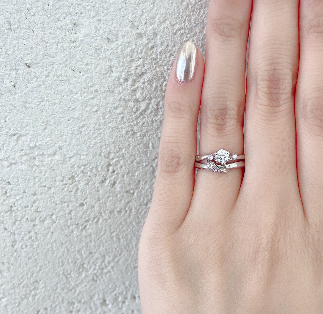 Spring Primrose 春の足音 新潟の婚約指輪 結婚指輪 Brooch ブローチ