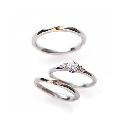光のメビウスは人気の新潟デザイナー採用の結婚指輪プロポーズ大作戦はしわたし