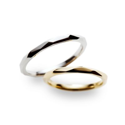 小枝モチーフの華奢なデザインがオシャレで人気アンティーク可愛い結婚指輪はRosettE