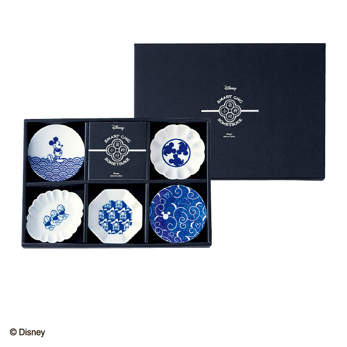 小粋染付 豆皿揃 -standard-