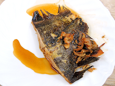 カレイの煮付け