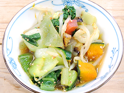 中華風おひたし