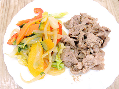 肉野菜炒め