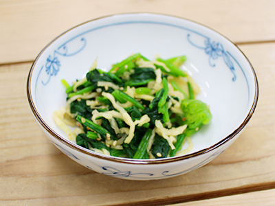 きりぼしのおひたし