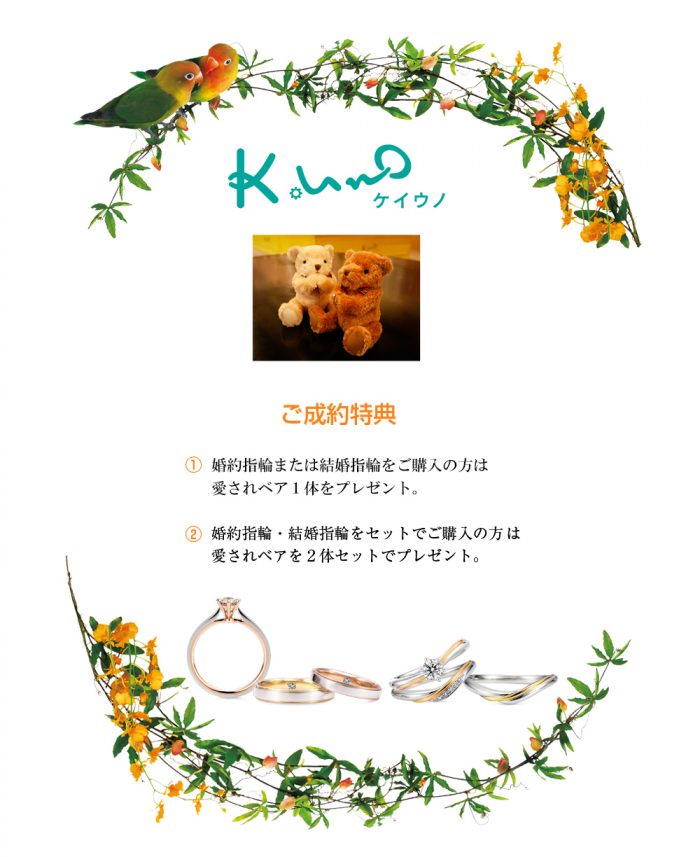 K.uno 愛されベアプレゼントフェア -2017.10-