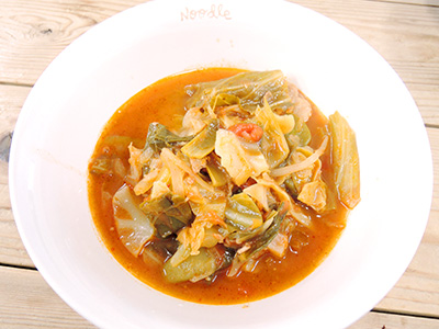 たっぷり野菜のミネストローネ