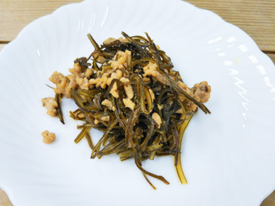 切昆布の煮物