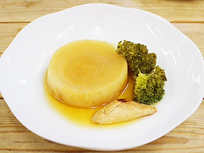 大根とブロッコリーの煮物