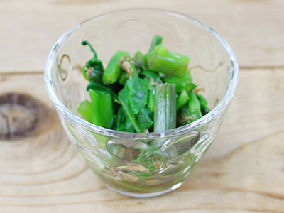 つるむらさきのおひたし