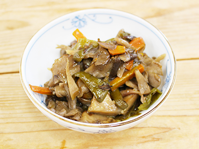 野菜ときのこのしぐれ煮