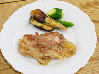 パイカ・きゅうりとなすの漬物