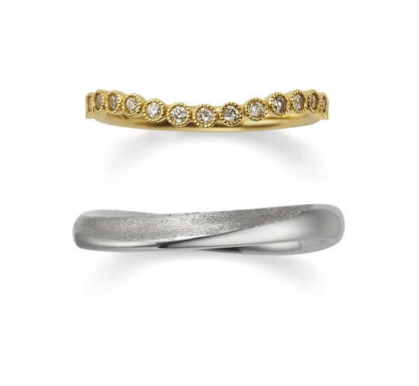 おしゃれで人気の結婚指輪