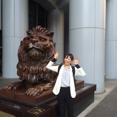 新潟の結婚指輪BROOCHスタッフ広野の香港旅　香港銀行