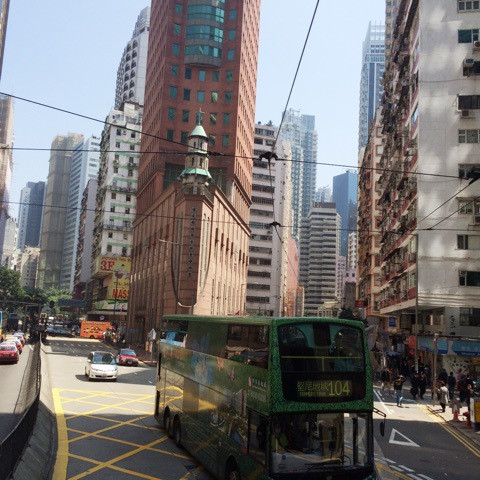 香港島には、トラム