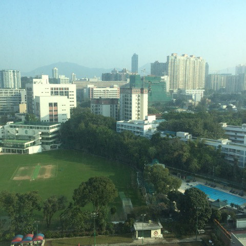 このホテルから見える景色