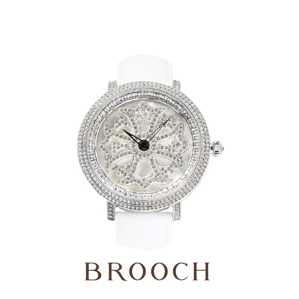 GENKINGさんがテレビダウンタウンデラックスで紹介した話題の人気腕時計ｵｼｬﾚｳｫｯﾁ新潟で取り扱いはBROOCHブローチだけ