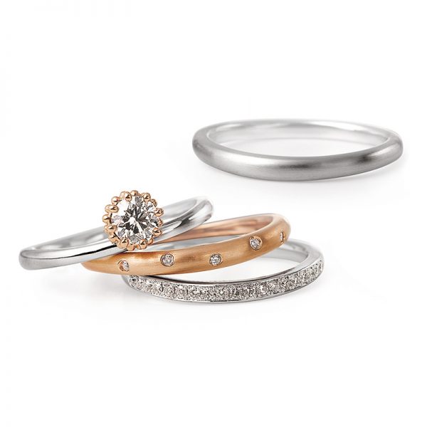 新潟の大人可愛い指輪ならLUCIE（ルシエ）の結婚指輪マリッジリング