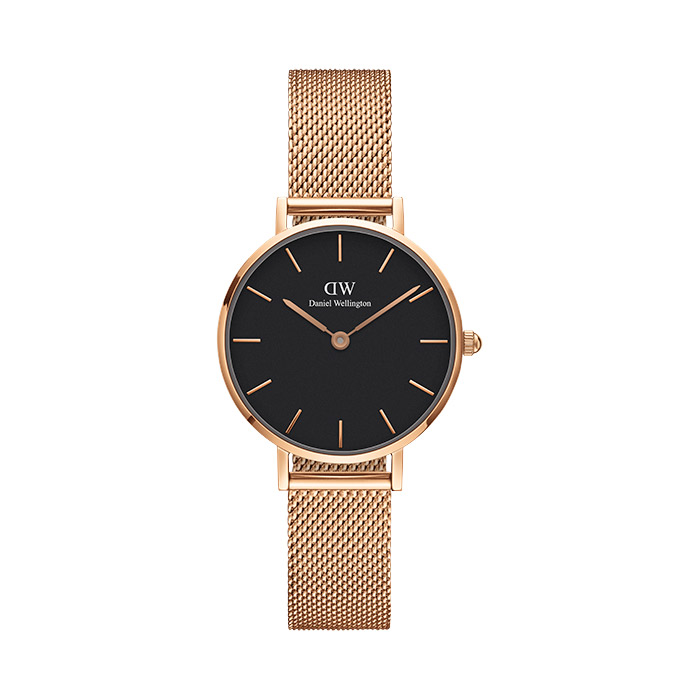 32mm Classic Black Petite MELROSE / ROSE GOLD