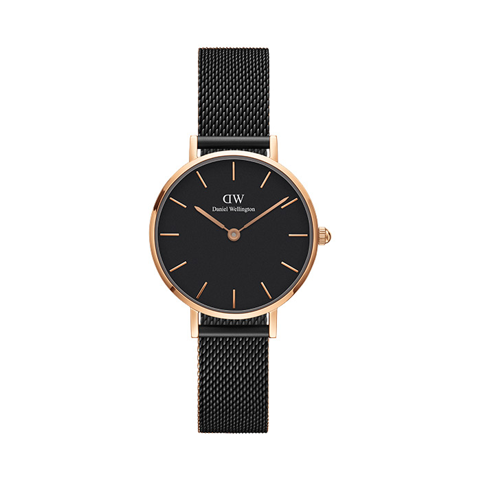 32mm Classic Black Petite Ashfieid / ROSE GOLD