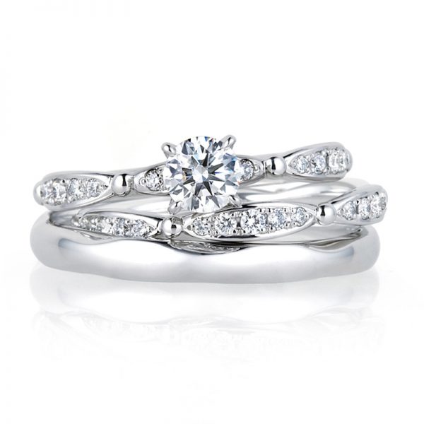 可愛いセットリングはラブリーとアリア