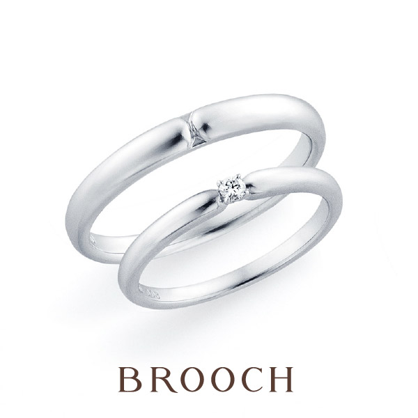 新潟でシンプルな和テイストで京都で作っているこだわりの結婚指輪ならイサロイがおすすめ取扱いは新潟ブローチ