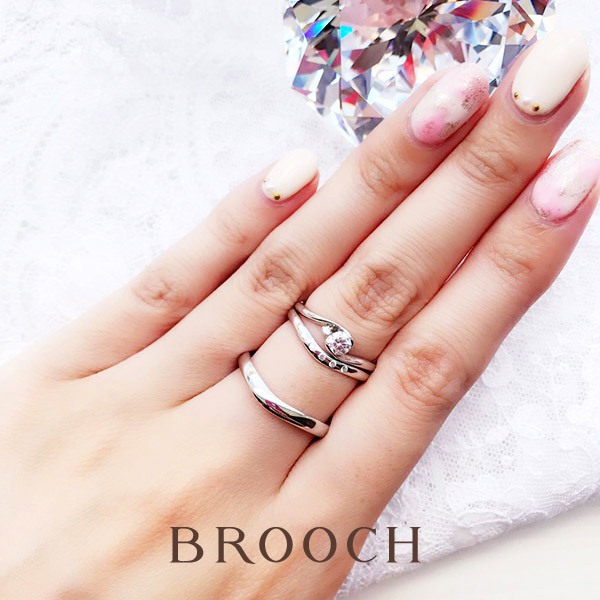 新潟　結婚指輪　婚約指輪　アントワープブリリアント　フルムーン