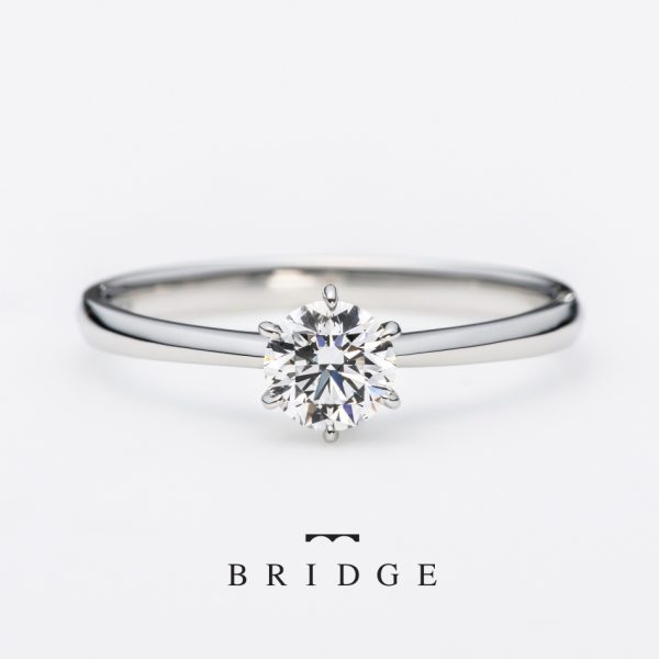 BRIDGEの王道シンプルな婚約指輪でプロポーズ！