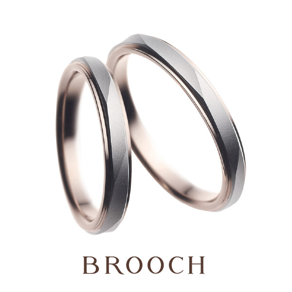 オシャレでかっこいいデザインの結婚指輪ならnocurのcn ４１ 新潟の婚約指輪 結婚指輪 Brooch ブローチ