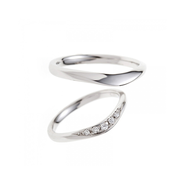 新潟結婚指輪可愛いダイヤモンドBROOCH