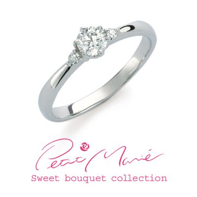 新潟で華やかかっこいい結婚指輪を探すならBROOCHブローチ正規取扱ブランドプチマリエの鍛造マリッジリング　話題のドラマの俳優さん達着用モデル多数